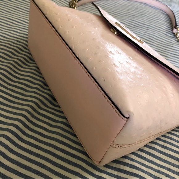 Kate spade pink ostrich purse - Picture 6 of 10